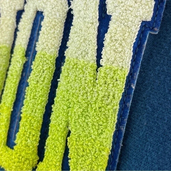 Champion Reverse Weave Men's M Chenille Hoodie Seattle Seahawks colors 9621 - Picture 7 of 9